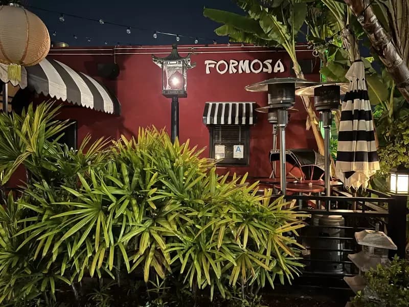 The Formosa Cafe in West Hollywood, California