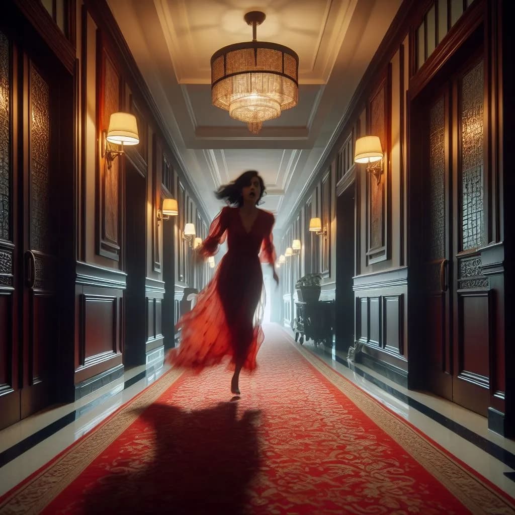 The Woman in Red and the Haunted Drake Hotel Christmas Bride