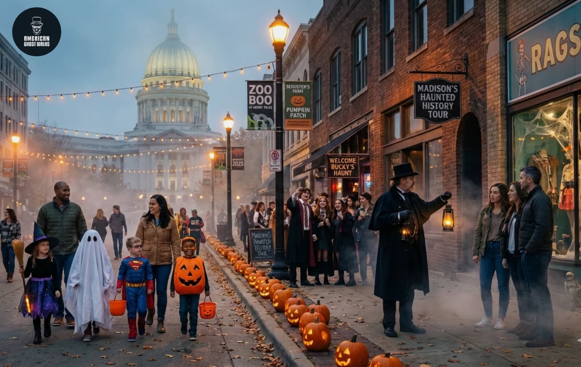 Halloween in Madison 2025 | Events, Parties & Ghost Tours