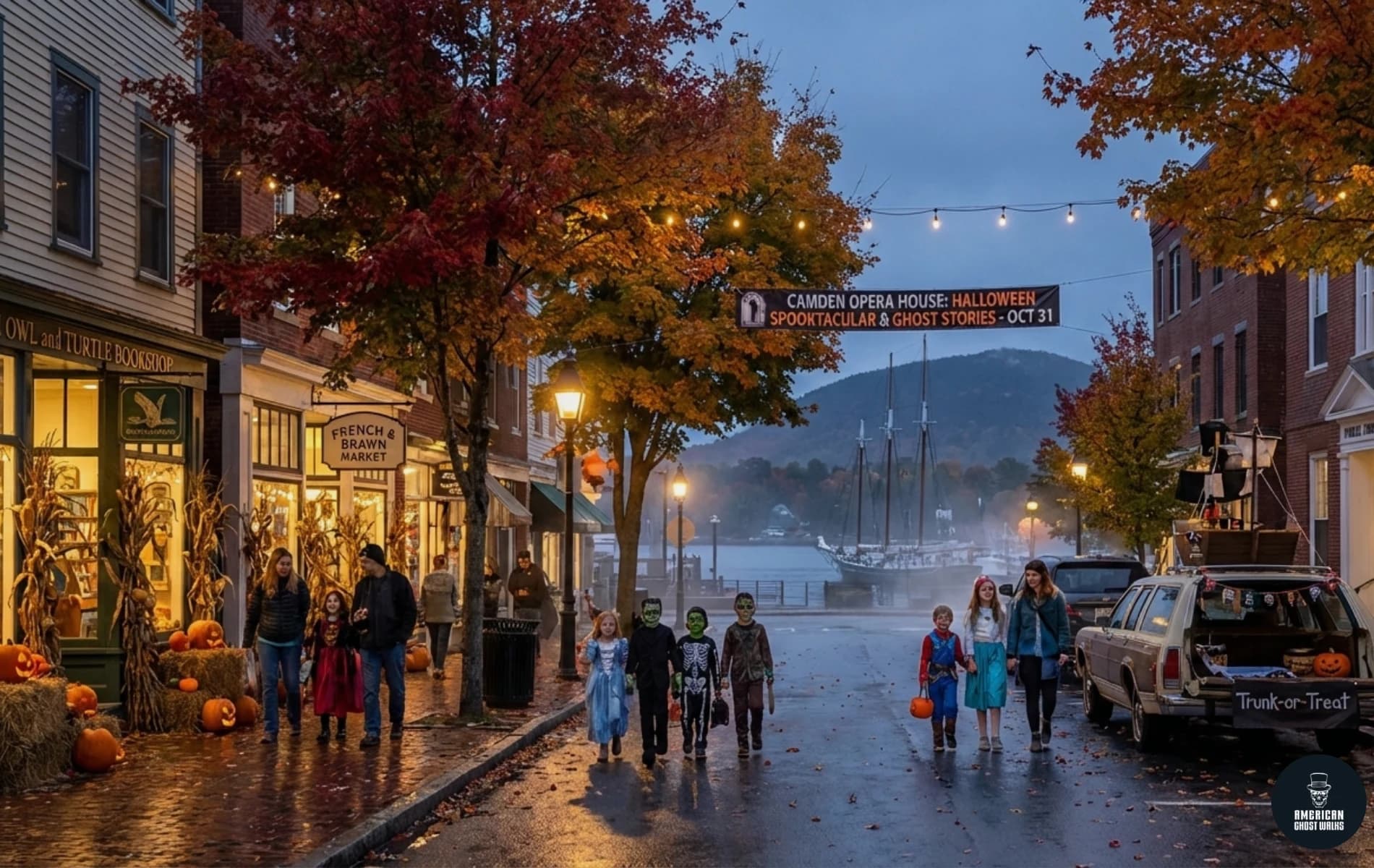 Halloween in Camden, Maine: Trick-or-Treating & Fall Events