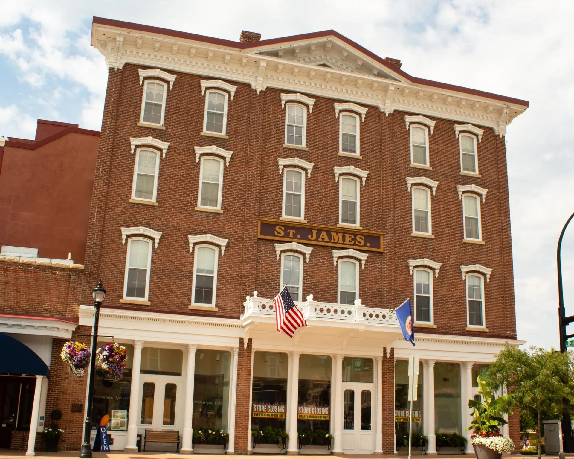 Haunted St. James Hotel in Red Wing, Minnesota