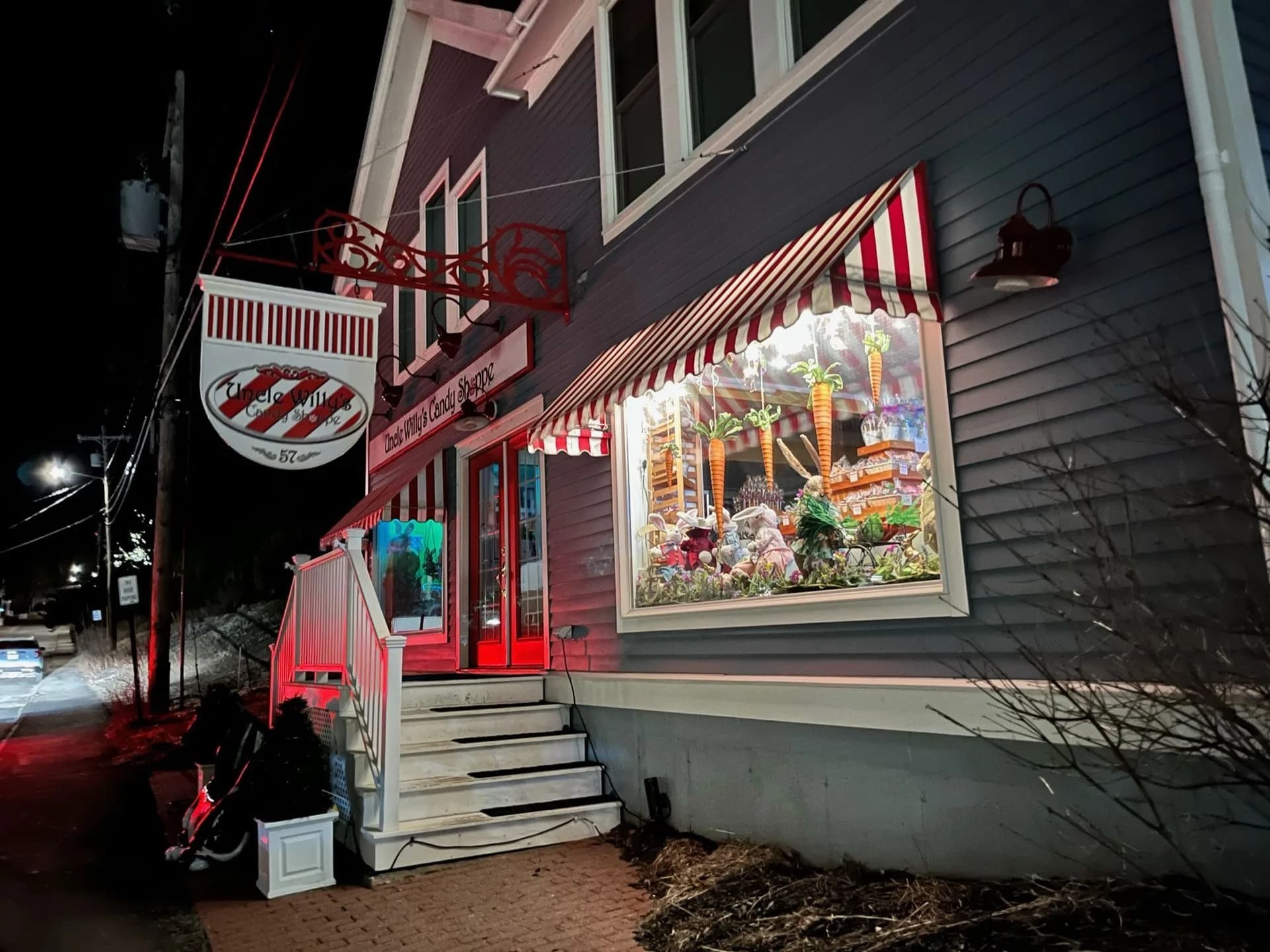 The haunted candy shop on Camden's main street
