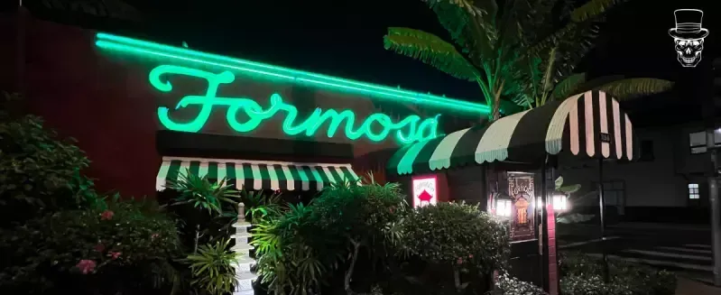 formosa cafe green sign