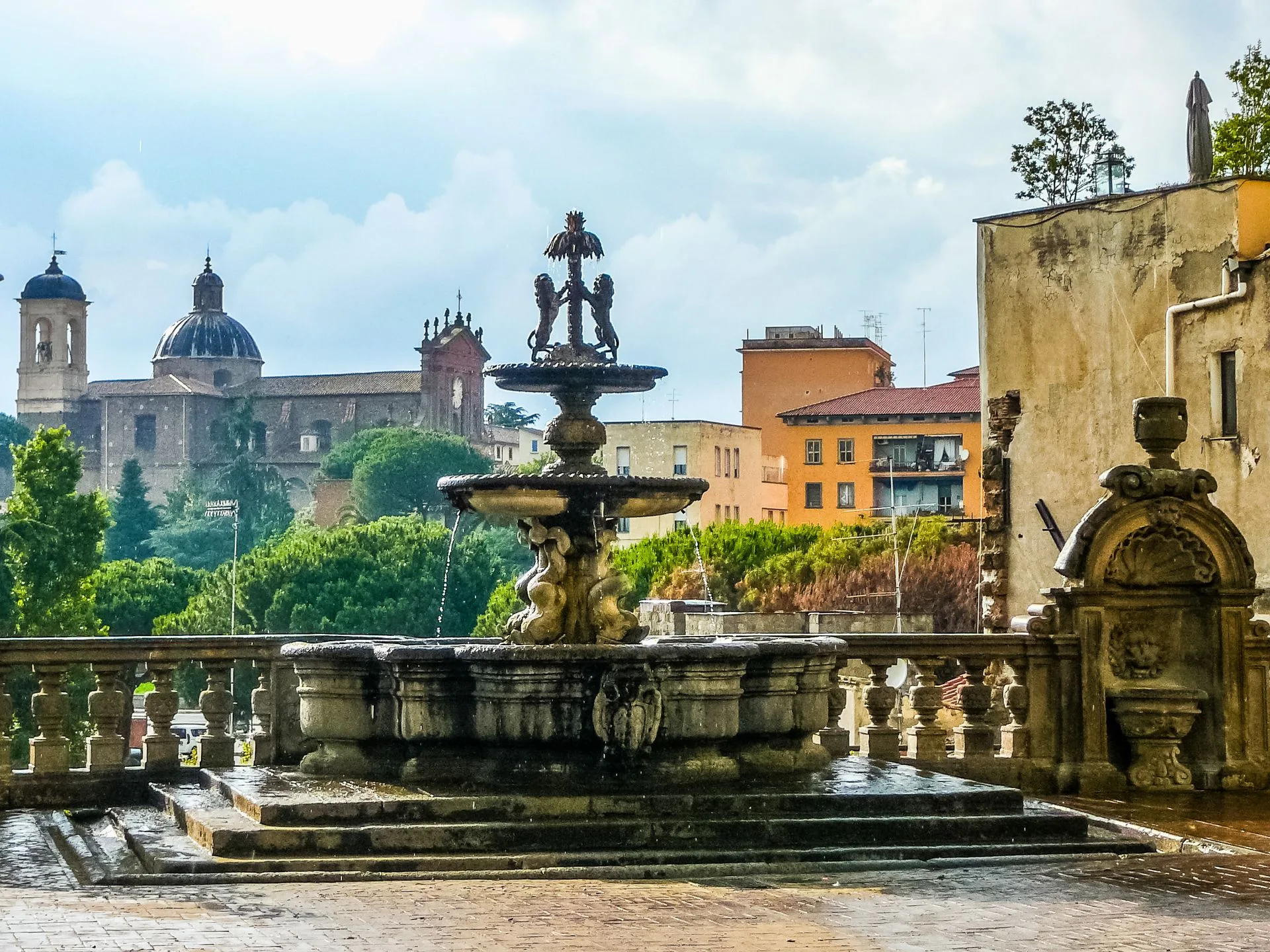 The City of Viterbo, Italy