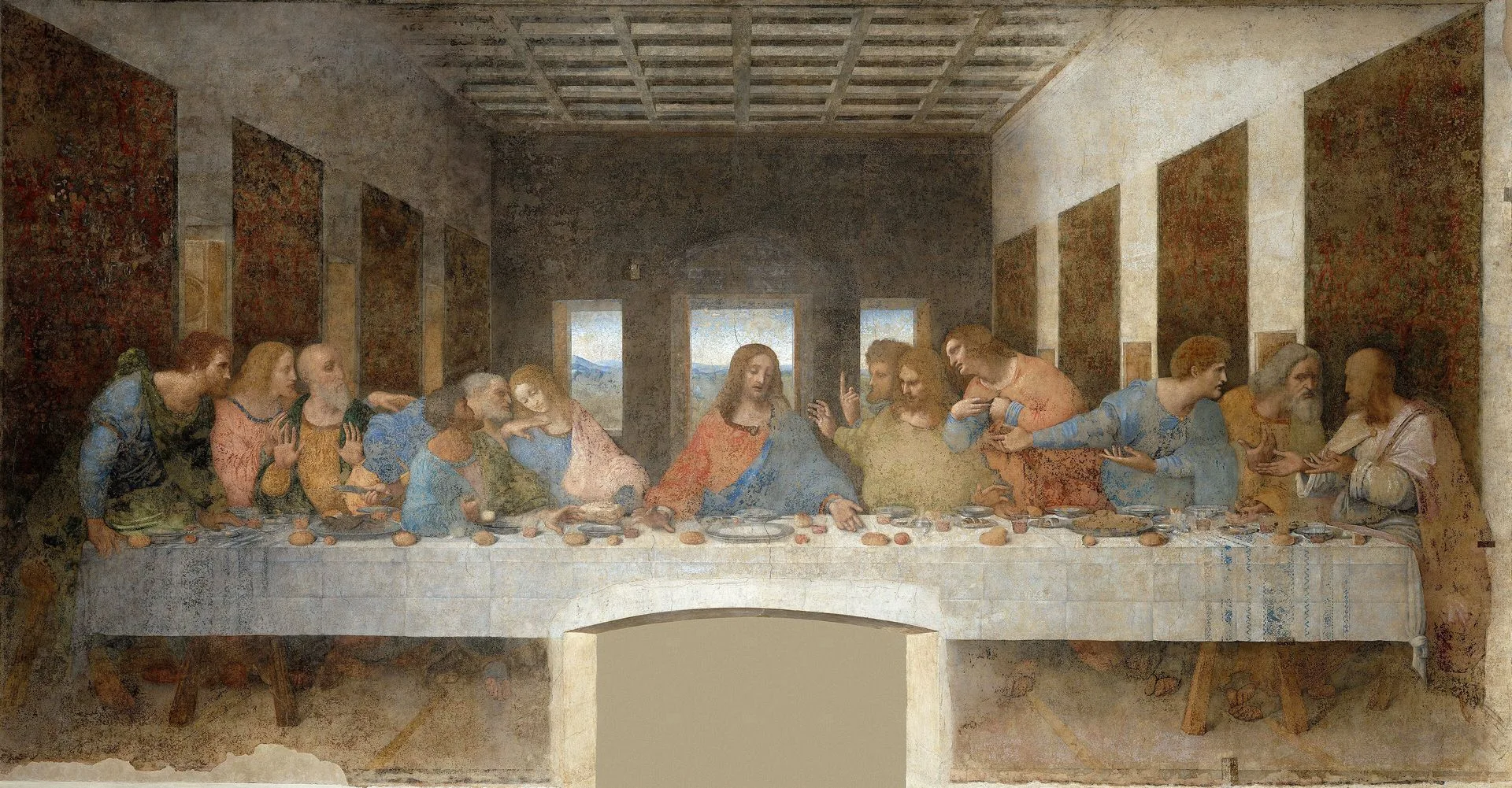 Leonardo da Vinci, The Last Supper (1495-1498)