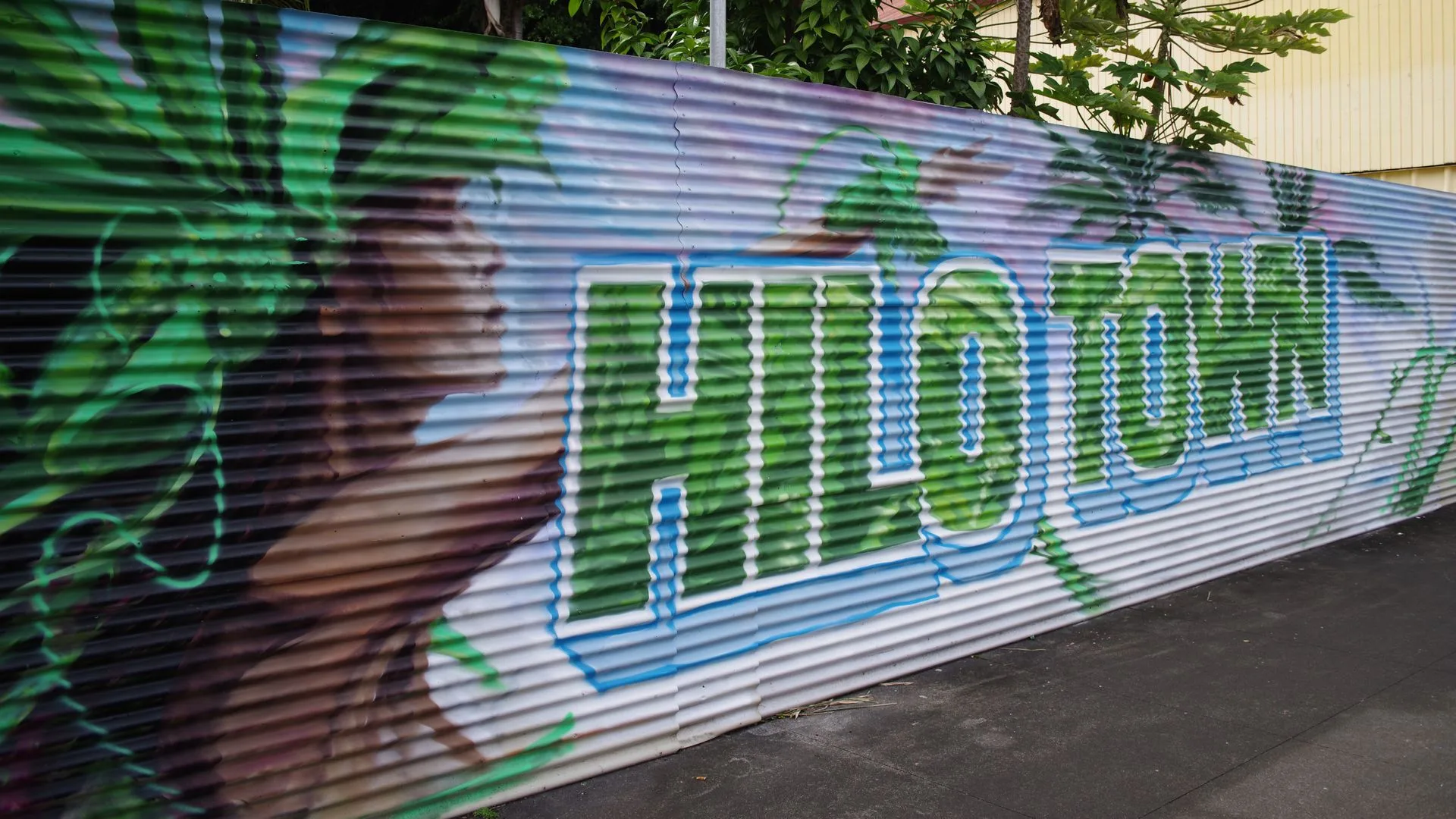Hilo Ghost Tour Mural