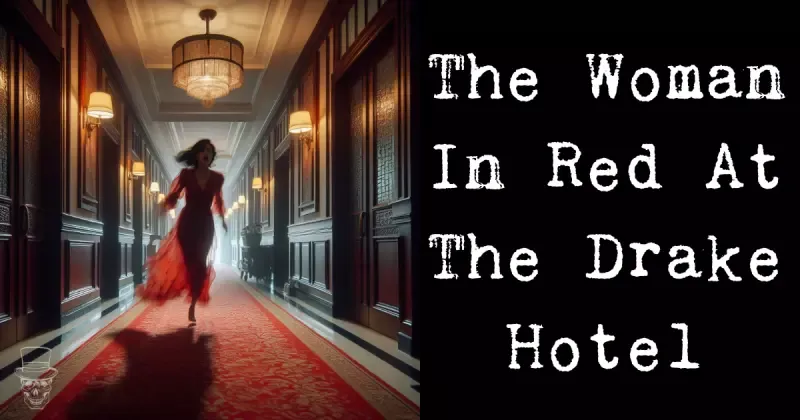 The Woman in Red and the Haunted Drake Hotel Christmas Bride