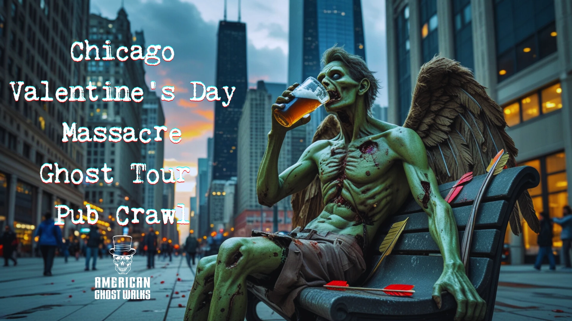 Chicago Valentine's Day Massacre Ghost Tour Pub Crawl